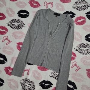 Soft Lightweight Grey Long Sleeve Shirt